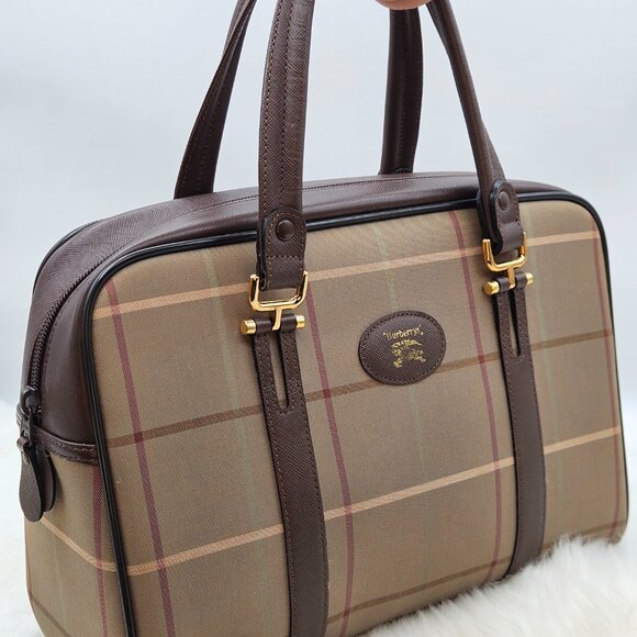 Burberry  NovaCheck Boston Bag - Picture 8 of 17